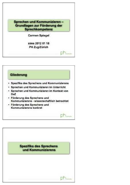 Referat Carmen Spiegel - Zentrum MÃƒÂ¼ndlichkeit