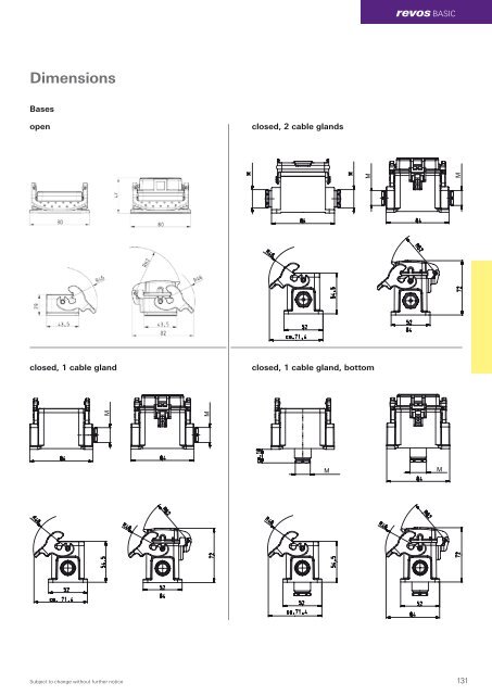 revos Industrial Multipole Connector Catalog - Wieland Electric