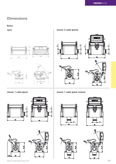 revos Industrial Multipole Connector Catalog - Wieland Electric