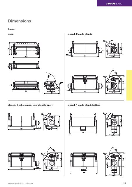 revos Industrial Multipole Connector Catalog - Wieland Electric