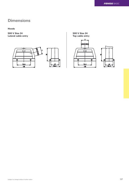 revos Industrial Multipole Connector Catalog - Wieland Electric