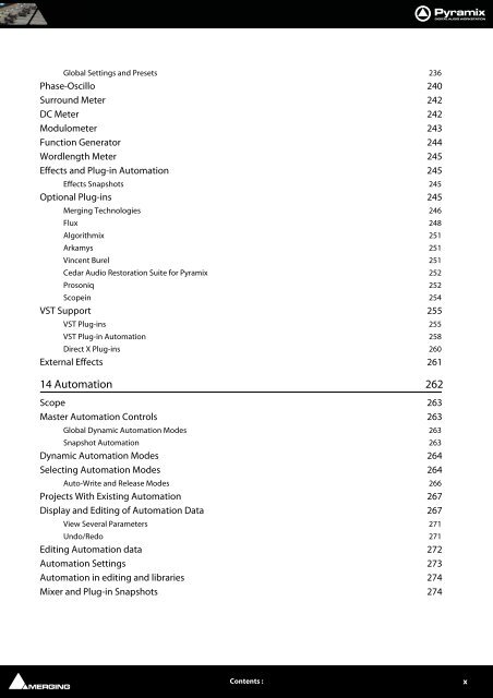 V6 User Manual 1.00.book - Studio General