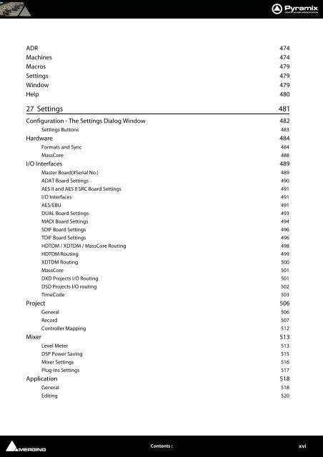 V6 User Manual 1.00.book - Studio General