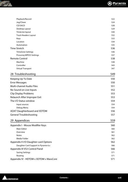 V6 User Manual 1.00.book - Studio General