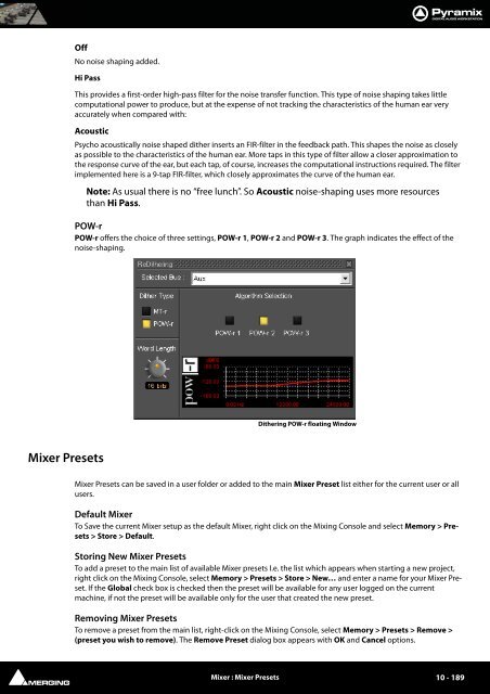 V6 User Manual 1.00.book - Studio General