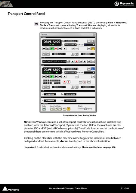 V6 User Manual 1.00.book - Studio General