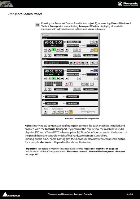 V6 User Manual 1.00.book - Studio General