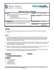 30.30.08 AVF/AVG Vascular Access Assessment - Kidney Health