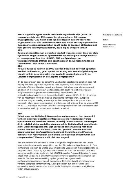 vragen beleidsbrief Defensie - ProDef