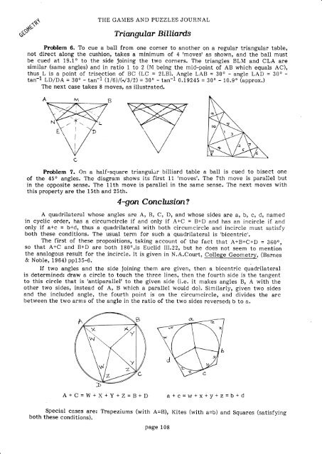 The Games and Puzzles Journal, #7 - Mayhematics