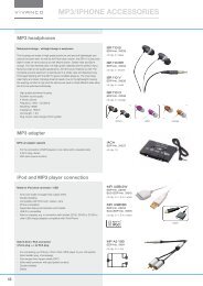 MP3/IPHONE ACCESSORIES - Vivanco