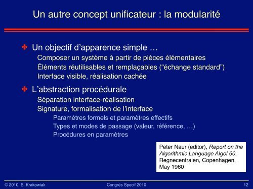 C'est quoi, au fond, l'informatique - SociÃ©tÃ© Informatique de France