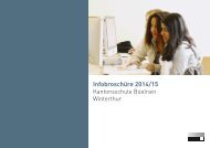 Info-BroschÃ¼re 2014/15 - Kantonsschule BÃ¼elrain, Winterthur