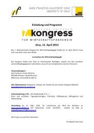 Einladung und Programm Wipaed Kongress 2013