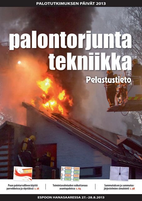PALOTUTKIMUKSEN PÃIVÃT 2013 - Pelastustieto