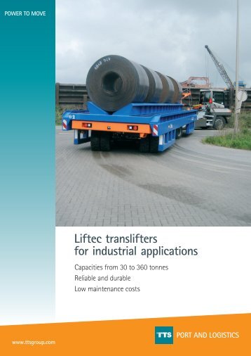 Liftec translifters for industrial applications PORT ... - TTS Group ASA