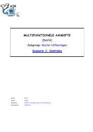 MULTIFUNCTIONELE AANGIFTE - Sociale Zekerheid