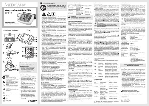 Blutdruck-MessgerÃƒÂ¤t BU 510 - Medisana