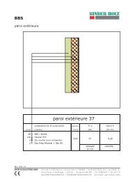 Information sur l'isolation acoustique de ce produit - Moboa