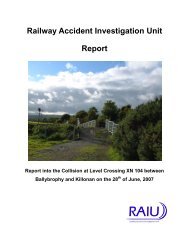 Report into the Collision at Level Crossing XN 104 between ...