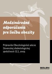 MedzinÃ¡rodnÃ© odporÃºÄania pre lieÄbu obezity - Solen