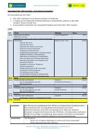 Tagesablauf BLS- AED Instruktor- Kurs (Generic ... - Alpinmedic