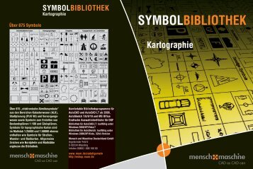 SYMBOLBIBLIOTHEK Kartographie