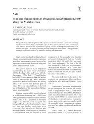 Food and feeding habits of Decapterus russelli - Eprints@CMFRI
