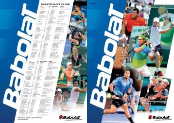 BABOLAT TOP 200 ATP & WTA TEAM*