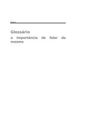 glossÃ¡rio - a importÃ¢ncia de falar do mesmo - Cite