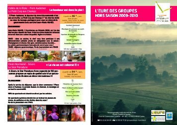 Brochure hors saison - Eure Tourisme