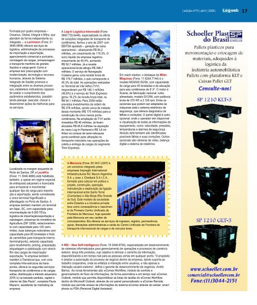 EdiÃ§Ã£o 74 download da revista completa - Logweb