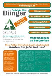 Kaufen Sie jetzt bei uns! - Star Agro Analyse und Handels GmbH