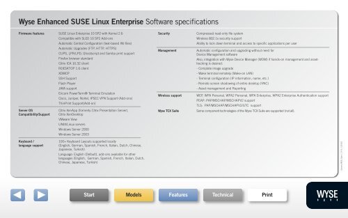 Wyse X Class Mobile Thin Clients - Wyse Technology