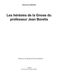 Les hÃ©rÃ©sies de la Gnose du professeur Jean Borella - CatholicaPedia