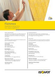 Isover flammex - Eltherm