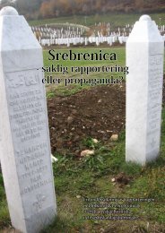 Srebrenica - GÃ¶teborgs universitet