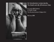 An Introduction to Jane Jacobs, The Death and Life of  American Cities