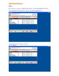 Steps for ECS in COSA s/w. Step :1. Run COSA.exe and go to ...