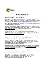 agenda 22-2-2011 - Bredevoort