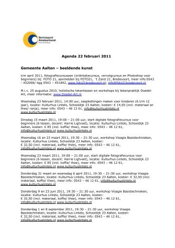 agenda 22-2-2011 - Bredevoort