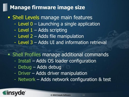 Using the UEFI Shell