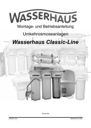 Wasserhaus Classic-Line