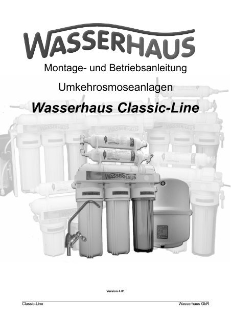 Wasserhaus Classic-Line