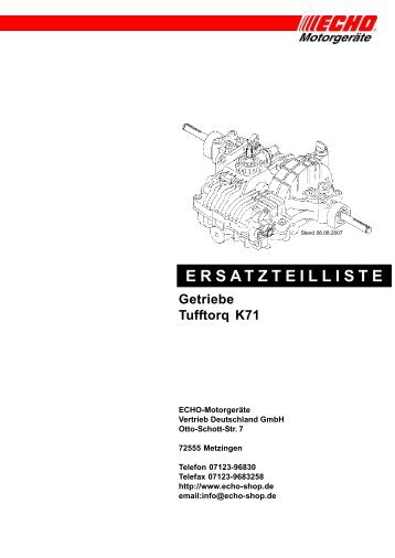 Tuff Torq K71 - Gartentechnik-Bremen