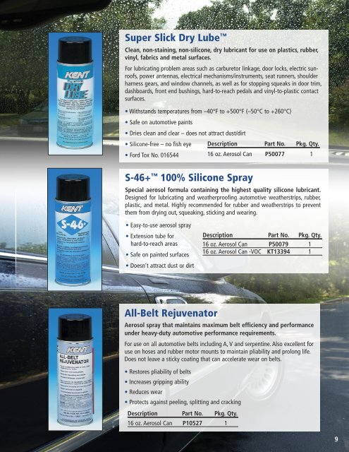 Leak Trace Powder - Kent-Automotive.com