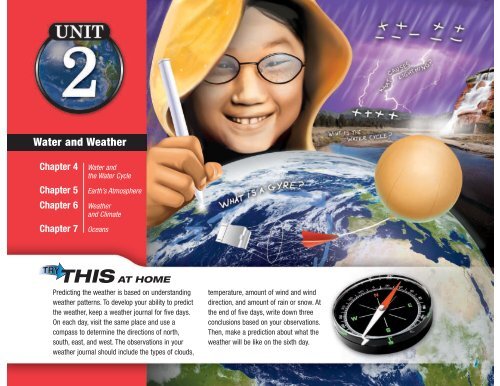 Unit 2 Water and Weather - Spokane Public Schools