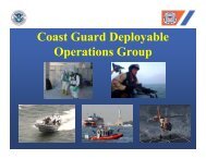 Coast Guard Deployable Operations Group - U.S. National ...