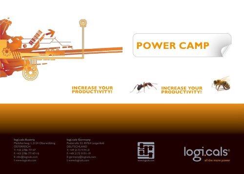 Das Power Camp von logi.cals