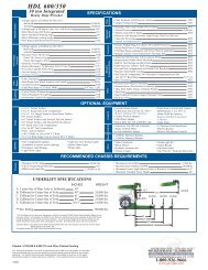 Jerr-Dan HDL 600 350 30 Ton Integrated - Twin State Equipment